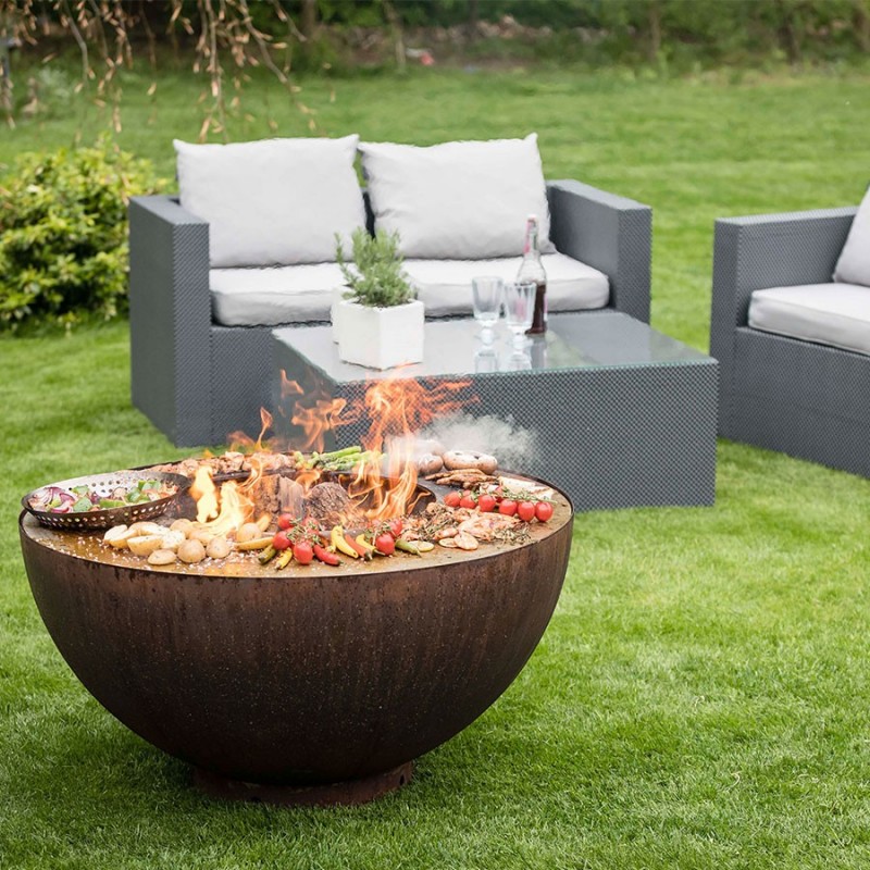 Brasero/barbecue/plancha FEU DU JARDIN Boule