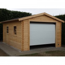 Jardin et extérieur : Garage modern motorisé Solid 358X538 cm (40