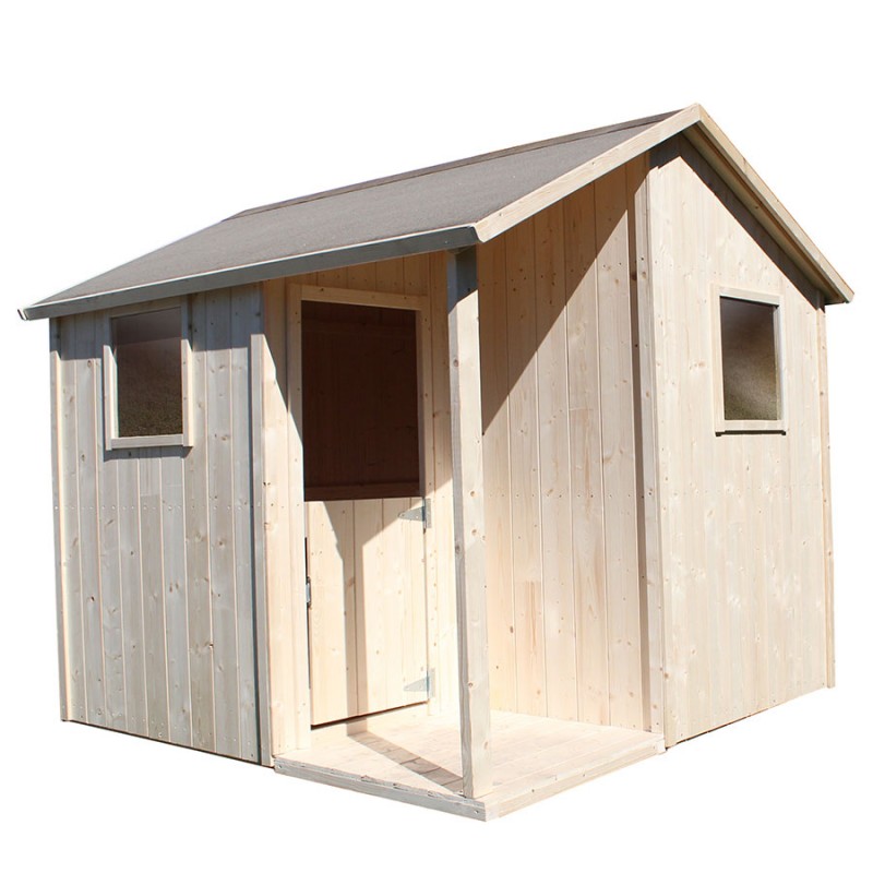 Cabane sur pilotis pour enfants en bois Duplex - Soulet