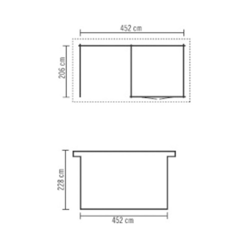 Abri de jardin BALTIC CONNEXIONS SUMMERHOUSE RELAX 9,56m²