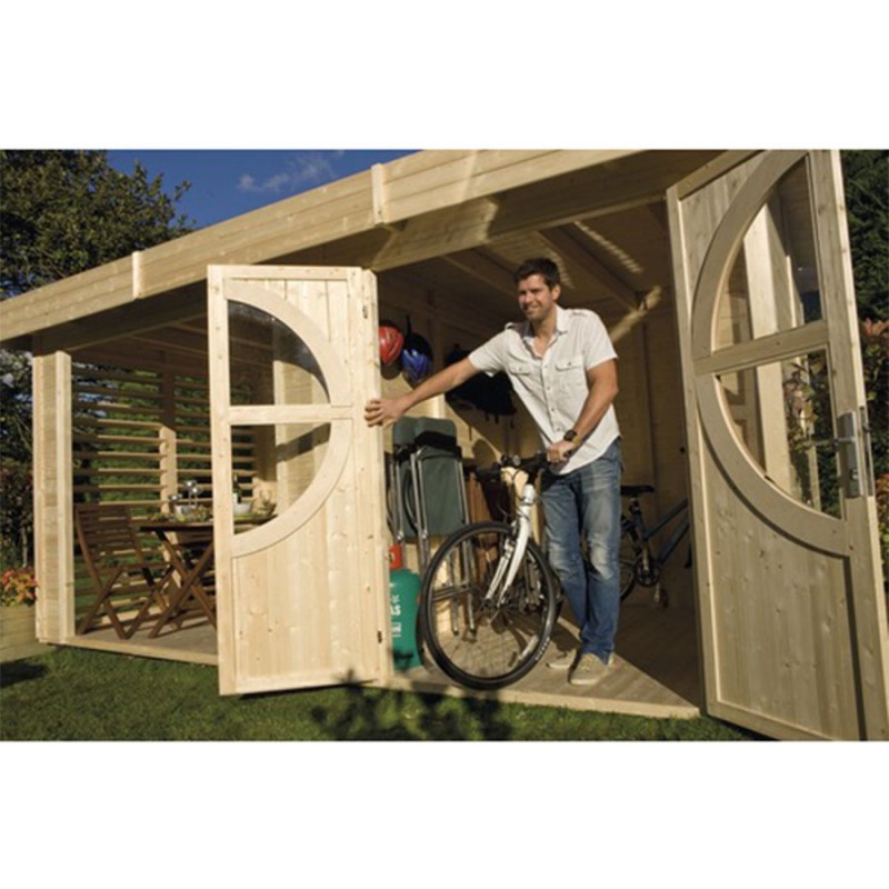 Abri de jardin BALTIC CONNEXIONS SUMMERHOUSE RELAX 9,56m²