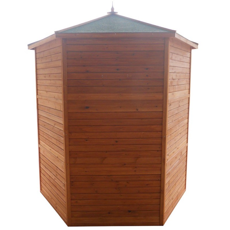 Cabane à Hérisson Extra Longue - Abri Jardin Toit Bitumé, Protection Contre Prédateurs, Bois FSC