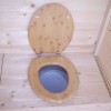 Toilettes sèches en bois massif panneaux 16mm + Plancher