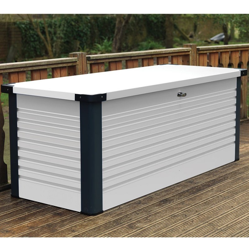  Coffre  de  jardin  m tal TRIMETALS Patiobox Large