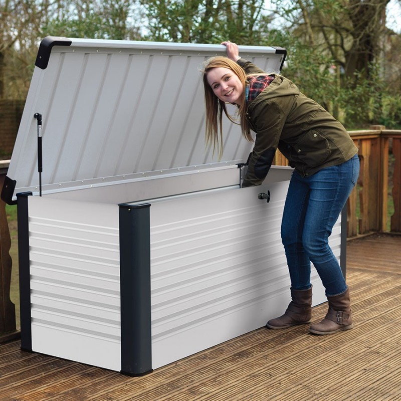 Coffre de jardin métal TRIMETALS Patiobox Large